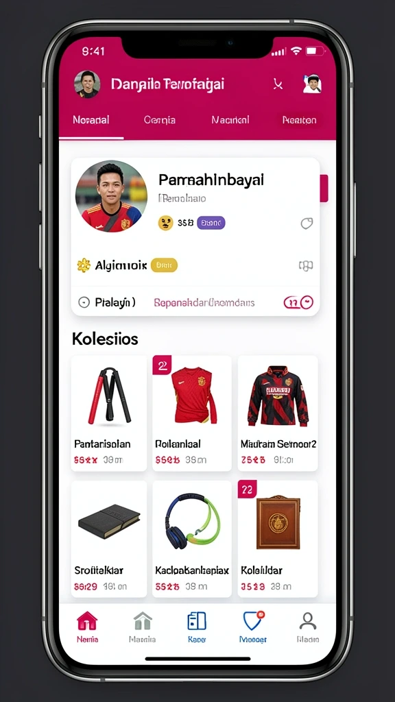 hokiraja - Fitur sosial yang memungkinkan interaksi antar pemain dengan mudah.