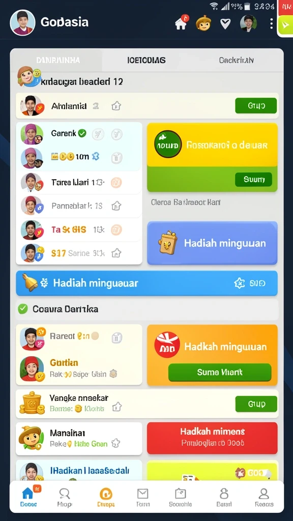 koplo77 - Fitur sosial untuk bersaing dengan teman-teman.