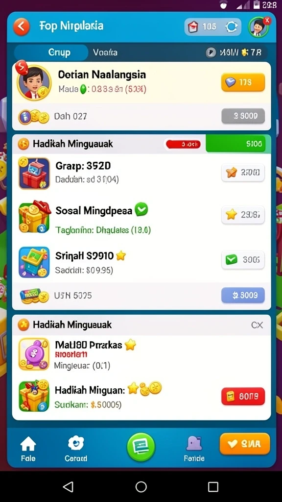 ohtogel - Screenshot menampilkan antarmuka utama OHTOGEL yang menarik.