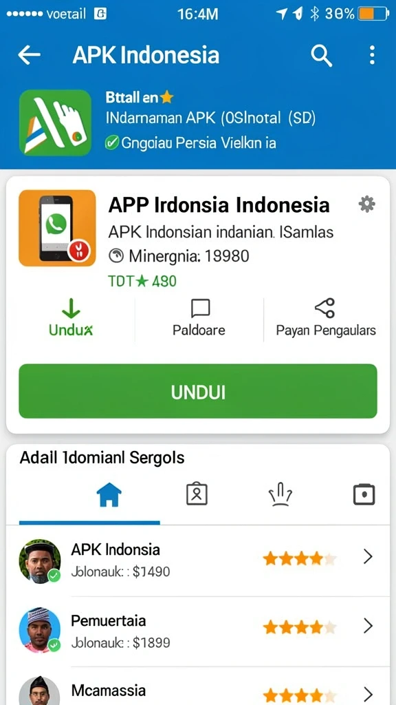 okidr - Tampilan antarmuka yang sederhana dan menarik.