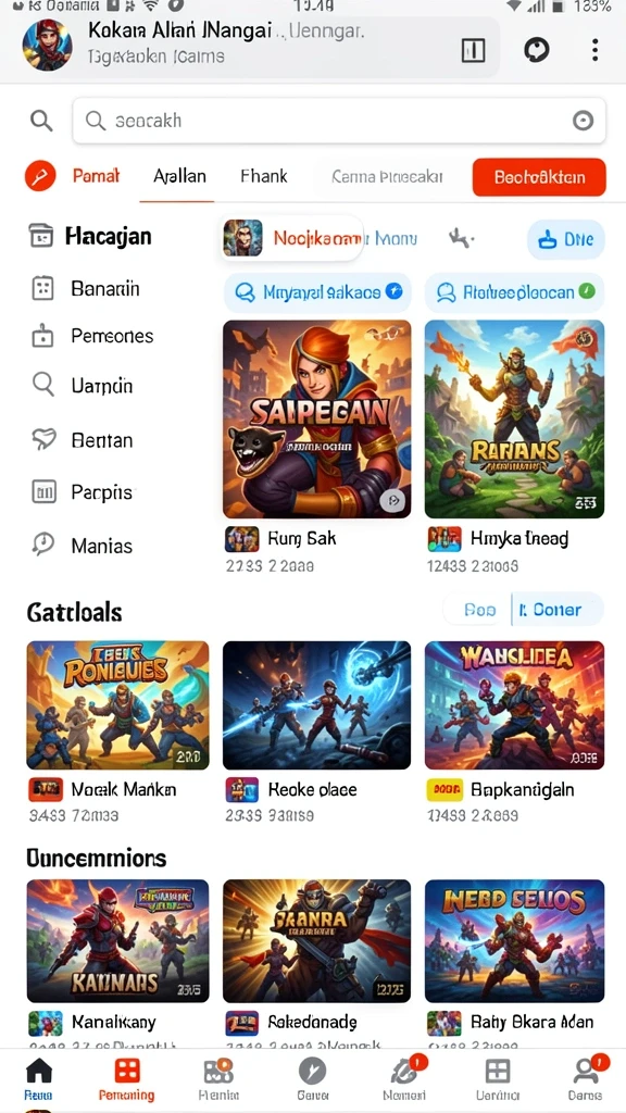 pagoda127 - Screenshot menunjukkan berbagai permainan slot yang tersedia.