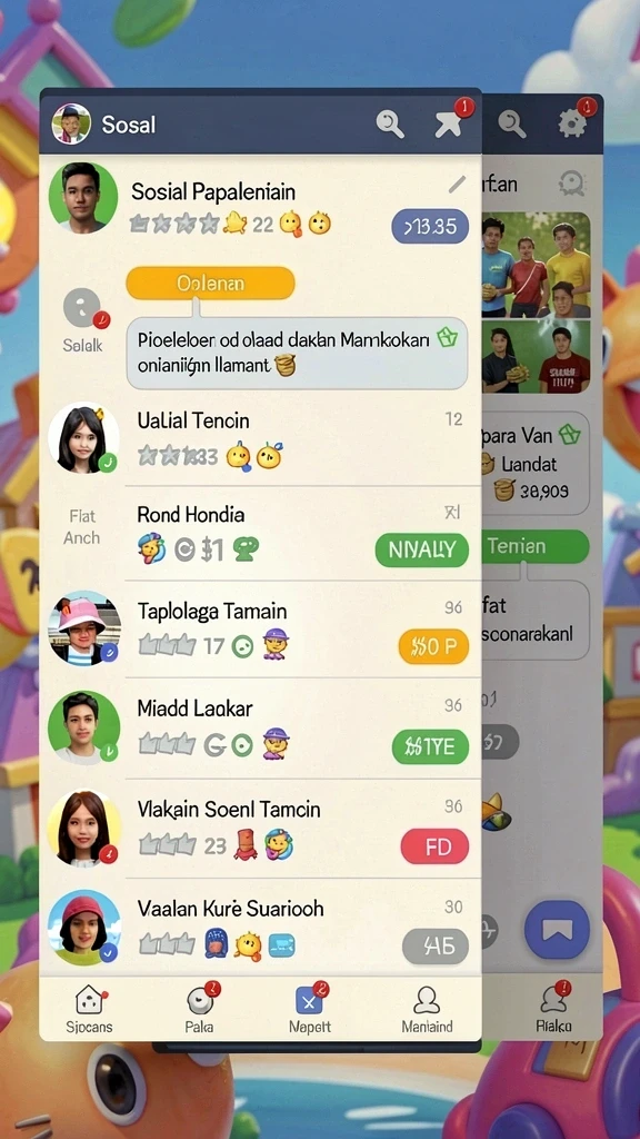 qgluck - Tampilan antarmuka yang menarik dan ramah pengguna.