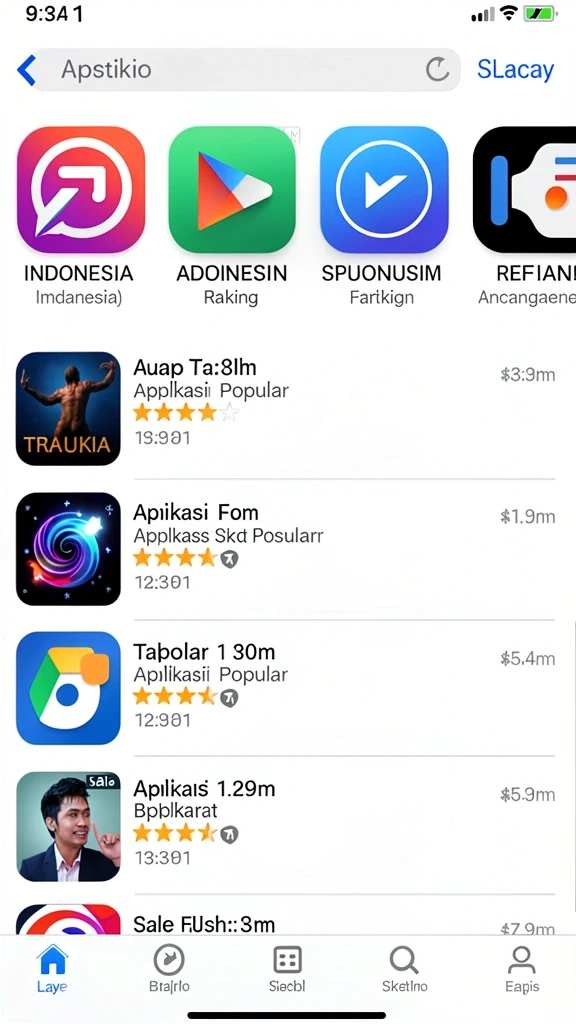 vc55 - Tampilan awal aplikasi VC55 yang menarik.